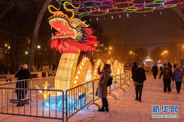 （国际）（1）中国彩灯节在莫斯科开幕